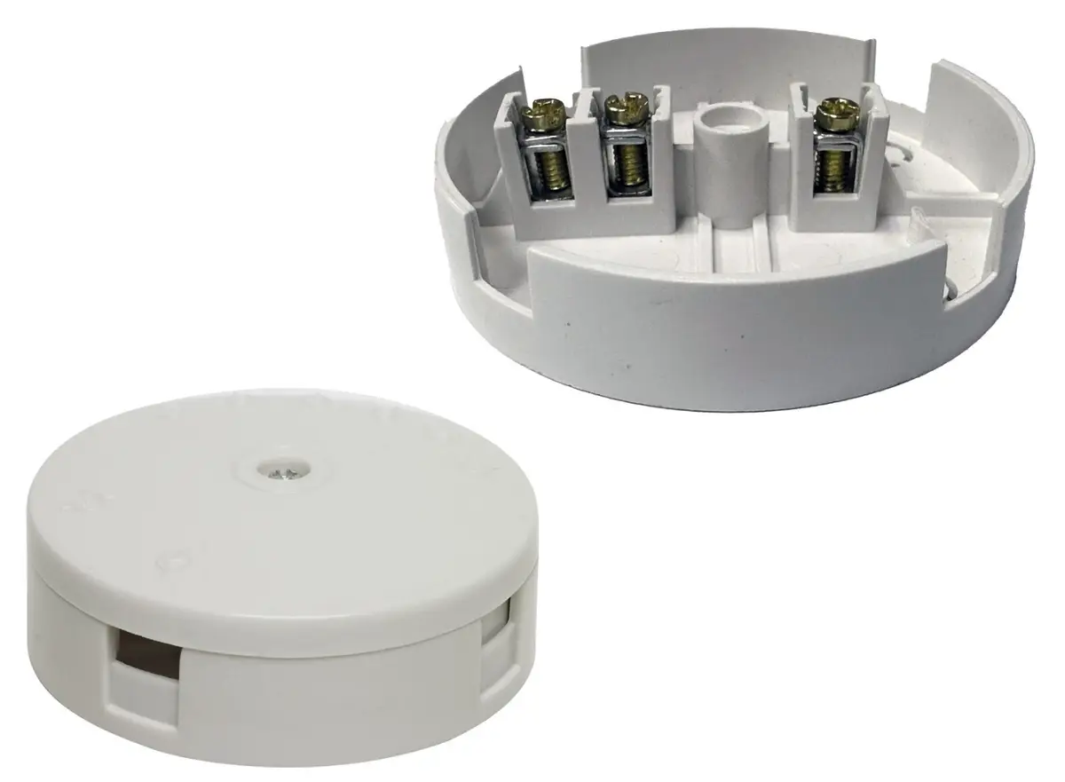 30A Junction Box 3 Terminals White Electrical Connection Fitting Selective Entry