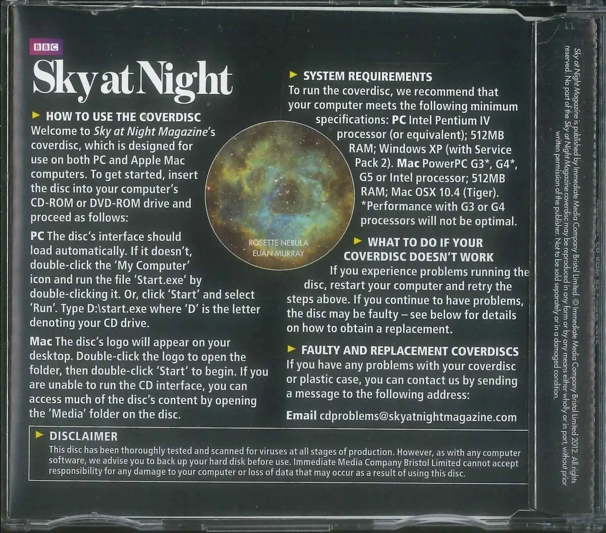BBC Sky at Night CD-ROM, Classic Episode 2004, #85 June 2012, Windows, Mac - image 2 | Free standard UK delivery included | Discount Quality Products