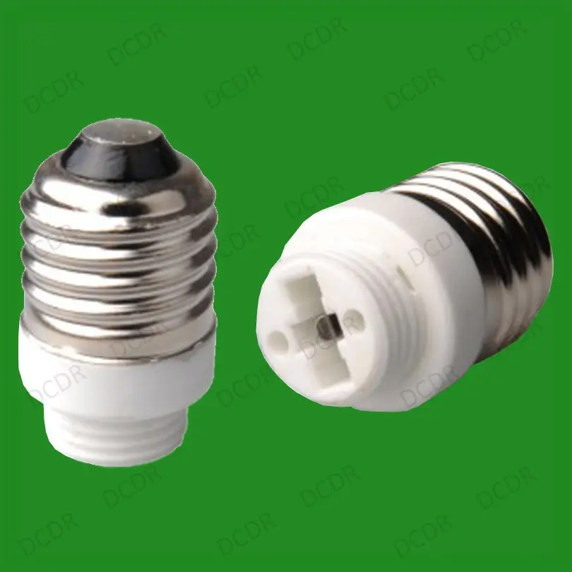20x Edison Screw ES E27 To G9 Light Bulb Adaptor Lamp Socket Converter Holder