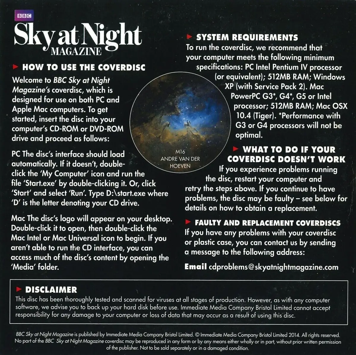 BBC Sky at Night CD-ROM, Are We Alone? #113 October 2014, Windows, Mac - image 2 | Free standard UK delivery included | Discount Quality Products