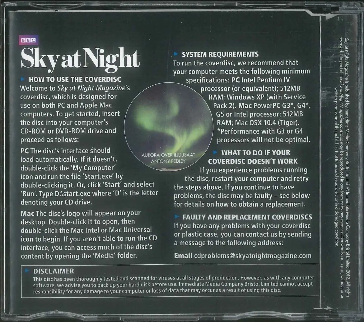 BBC Sky at Night CD-ROM, 50 Years of ESO, #90 November 2012, Windows, Mac - image 2 | Free standard UK delivery included | Discount Quality Products