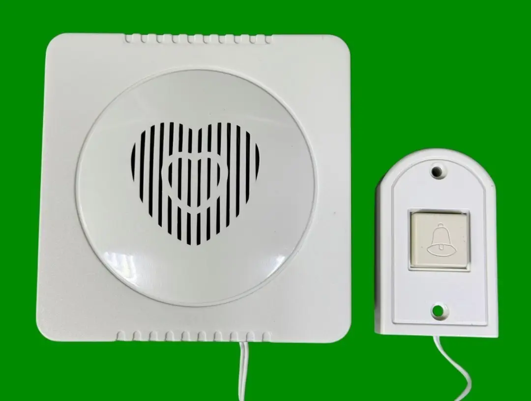 Door Bell Ding Dong Chime Button & Speaker, Wired, Battery Operated, Wall Mount - image 2 | Free standard UK delivery included | Discount Quality Products