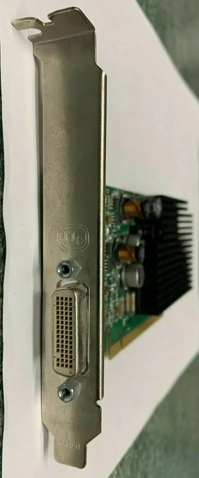 ATI Radeon X600 PCI-E 128MB DMS-59 Dual Display Graphics Card Retro PC Gaming