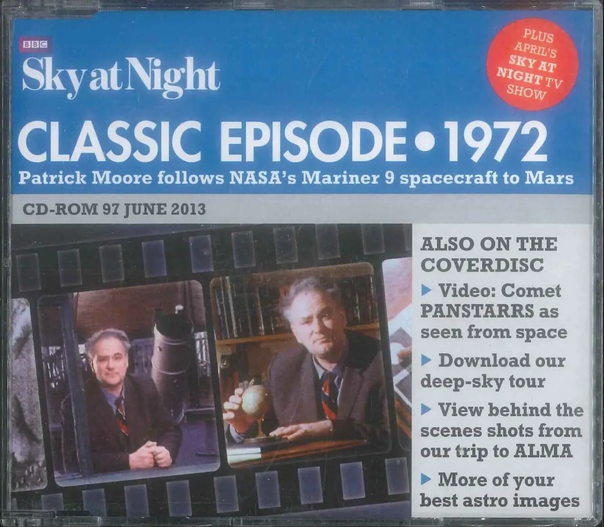 BBC Sky at Night CD-ROM, Classic Episode 1972, #97 June 2013, Windows, Mac