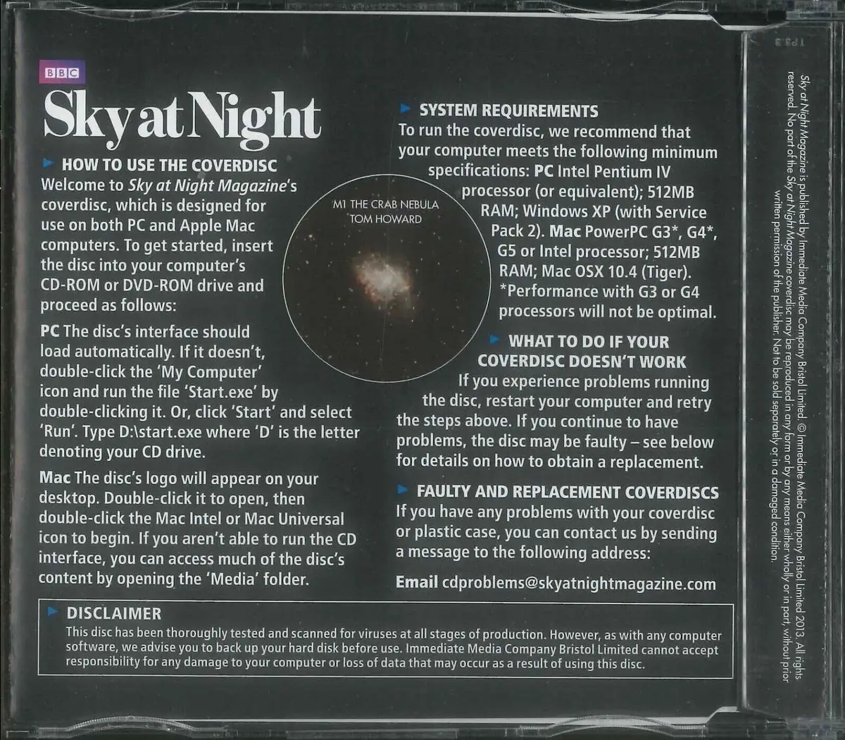 BBC Sky at Night CD-ROM, Classic Episode 1972, #97 June 2013, Windows, Mac - image 2 | Free standard UK delivery included | Discount Quality Products