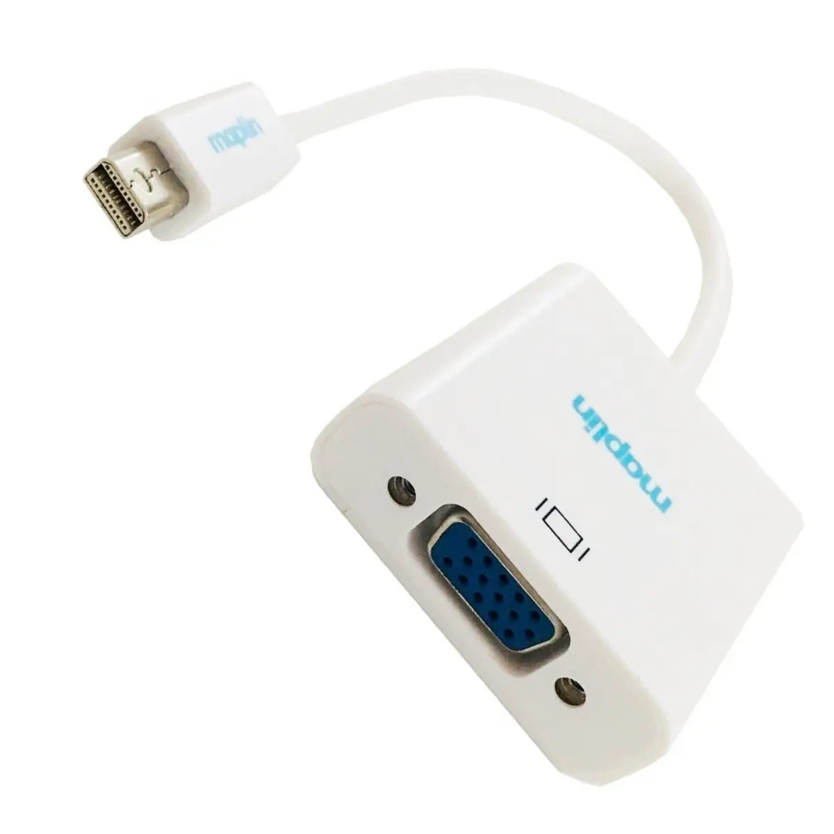 Maplin Active Mini DisplayPort to VGA Adaptor 1080p HD for PC Laptops TV/Monitor
