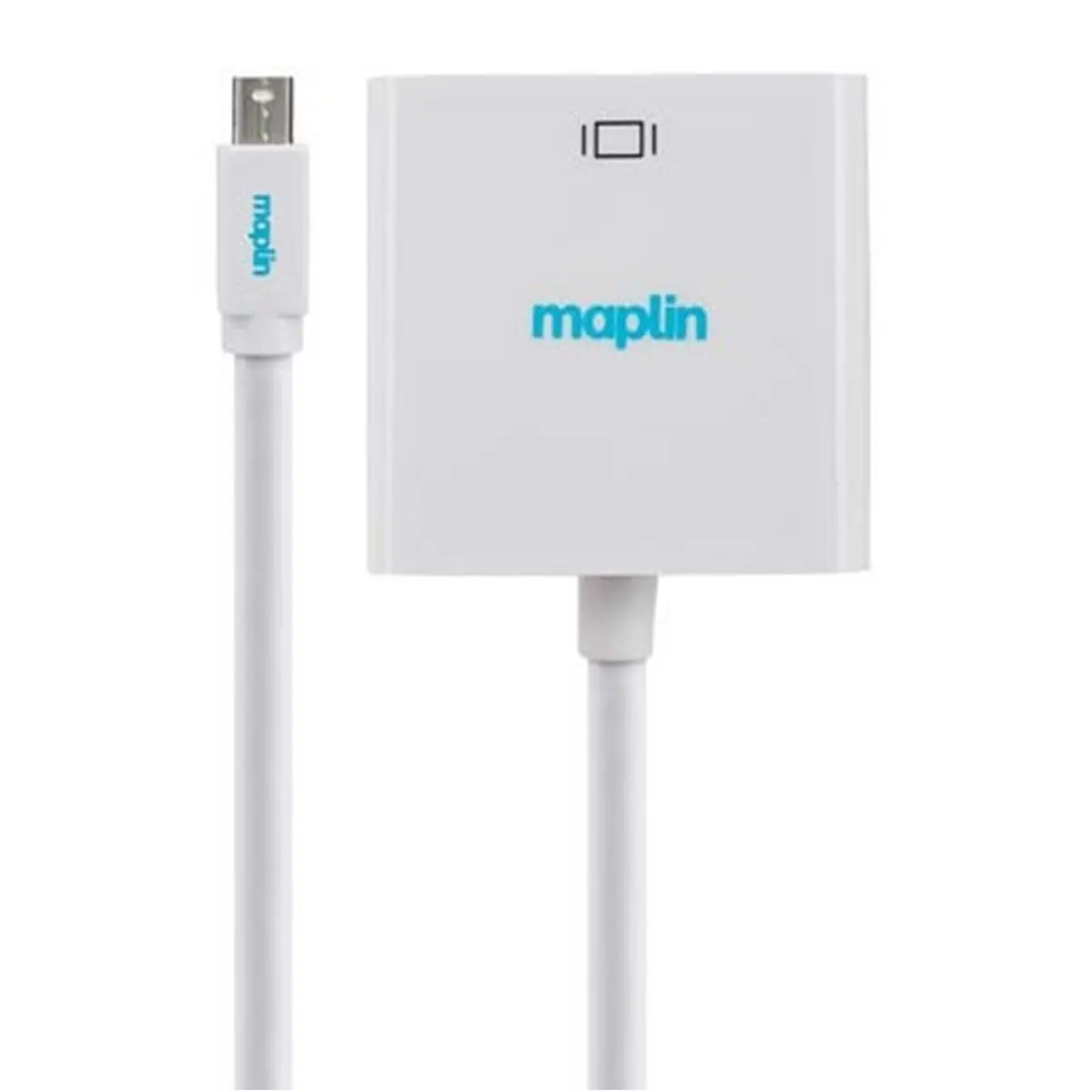 Maplin Active Mini DisplayPort to VGA Adaptor 1080p HD for PC Laptops TV/Monitor - image 4 | Free standard UK delivery included | Discount Quality Products