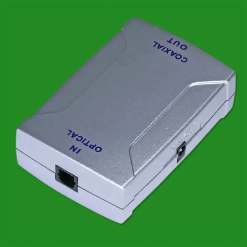 Digital Optical TOSlink To Digital Phono Adapter, DJ Audio Systems &amp; Digital AV