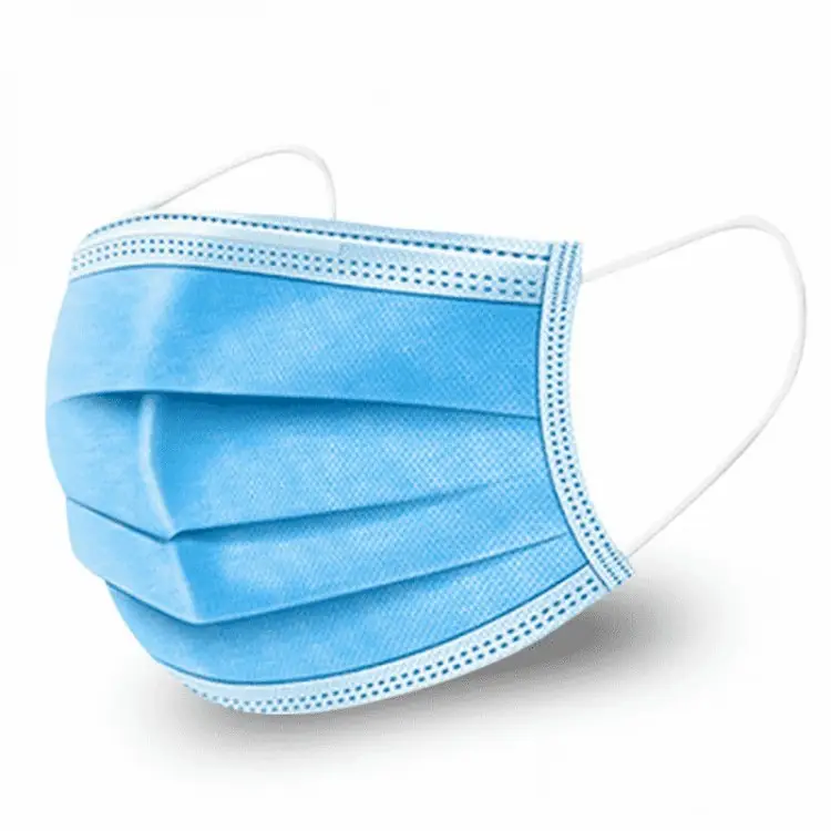 50x Surgical Face Mask, EN14683   98% Filtration Protective UK Ear Loop 3 ply