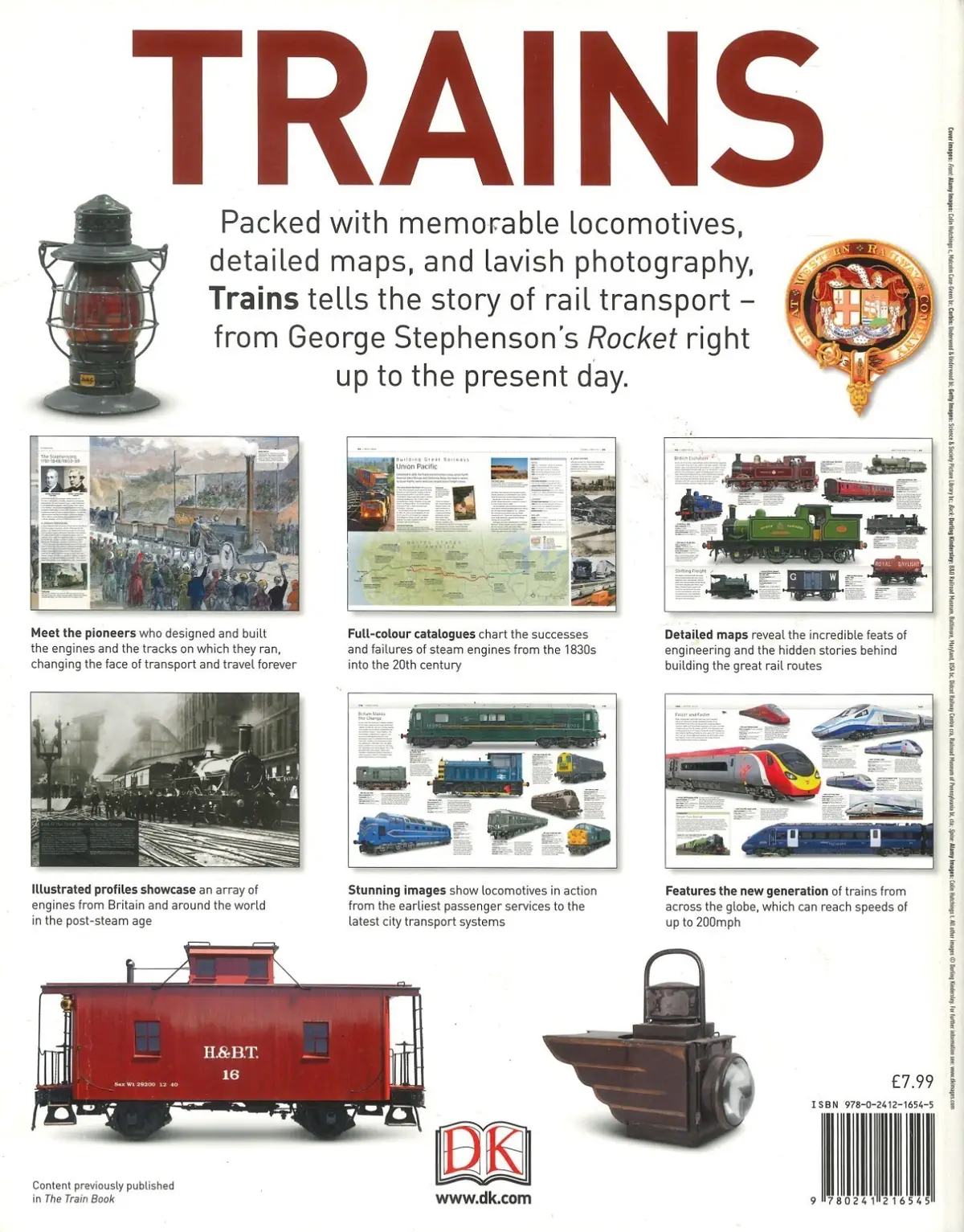 Trains: The Story of the Railway Revolution Paperback Book By Sarah Larter, 2015 - image 5 | Free standard UK delivery included | Discount Quality Products