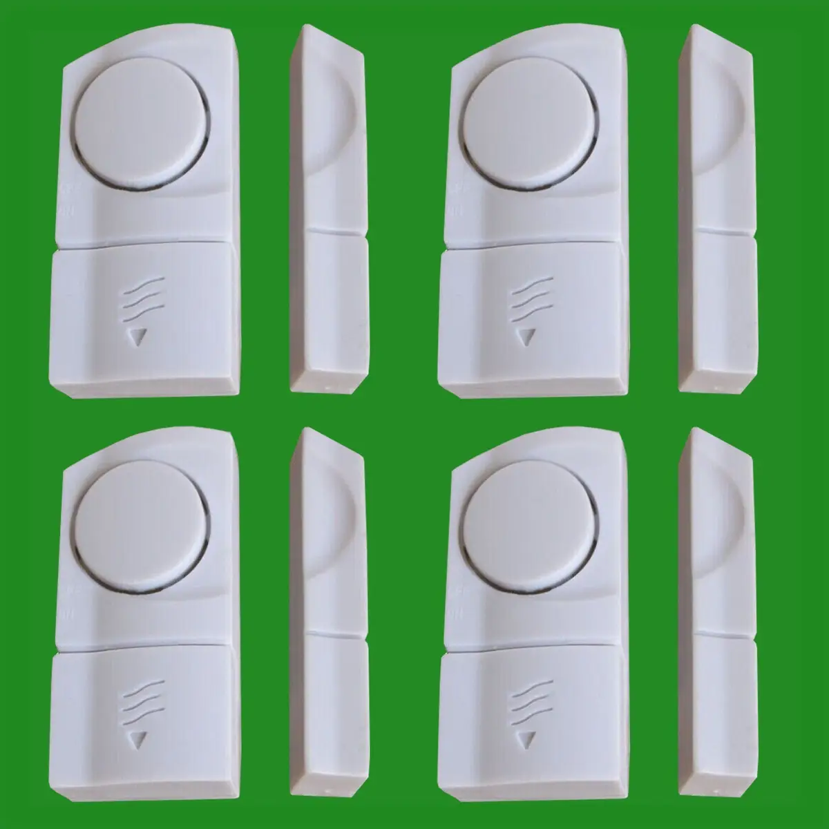 4x Wireless Door & Window Entry Alarm Set, Home Office, Burglary Security Sensor - image 2 | Free standard UK delivery included | Discount Quality Products