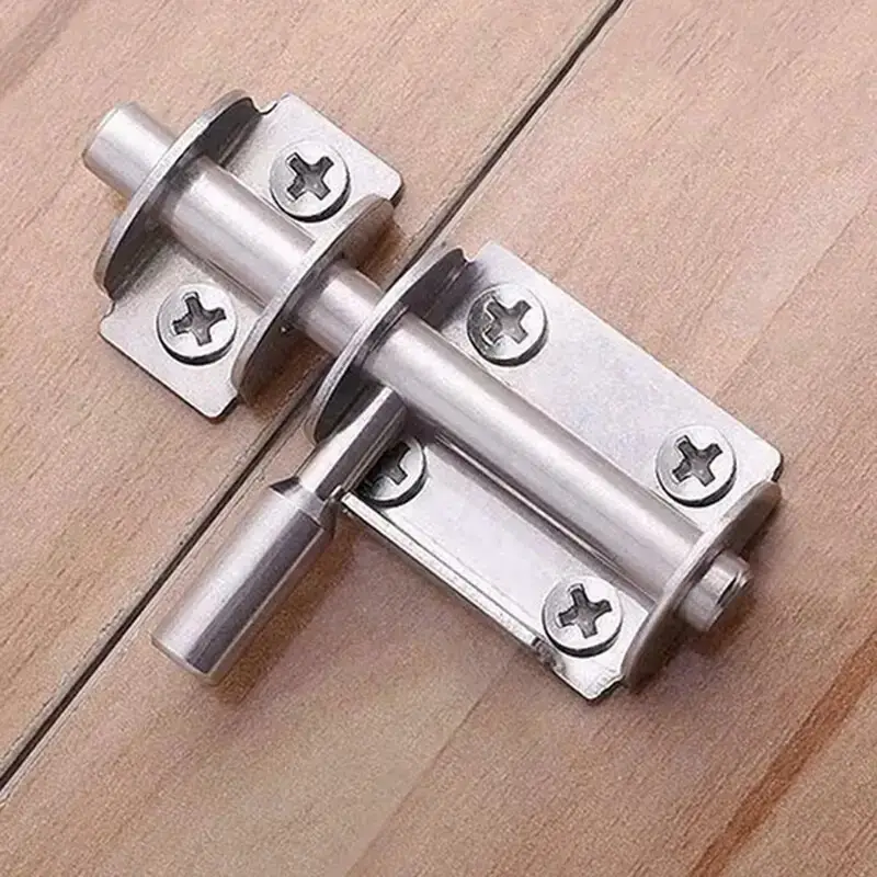 1x 32mm Stainless Steel Door Latch Solid Sliding Bolts Latch Hasp Gate Safety