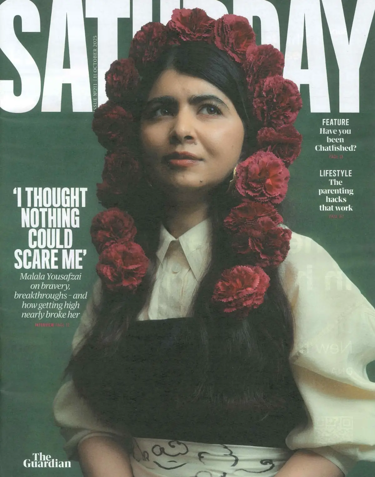 Guardian Saturday Magazine: Malala Yousafzai, Charlie Higson, ChatGPT, 11.10.25