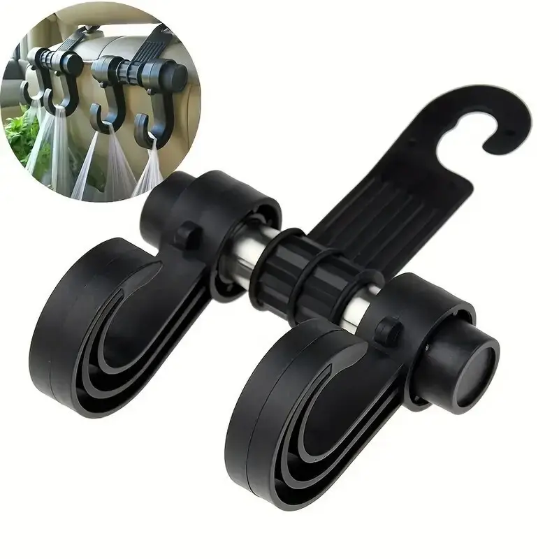 1x Universal Car Seat Back Storage Hook Sundries Hanger Bag Holder Multifunction