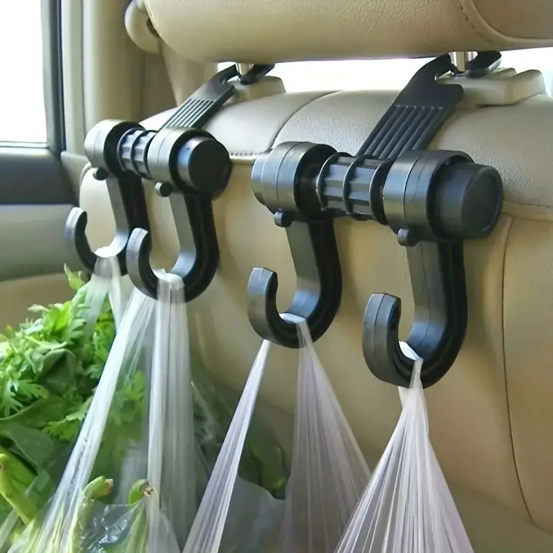 1x Universal Car Seat Back Storage Hook Sundries Hanger Bag Holder Multifunction - image 2 | Free standard UK delivery included | Discount Quality Products