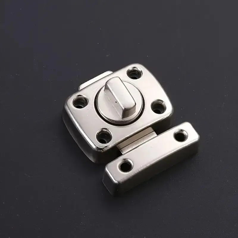 Safety Door Lock Bathroom Wardrobe Door Rotating Twist Barrel Lock Door Latch - image 3 | Free standard UK delivery included | Discount Quality Products