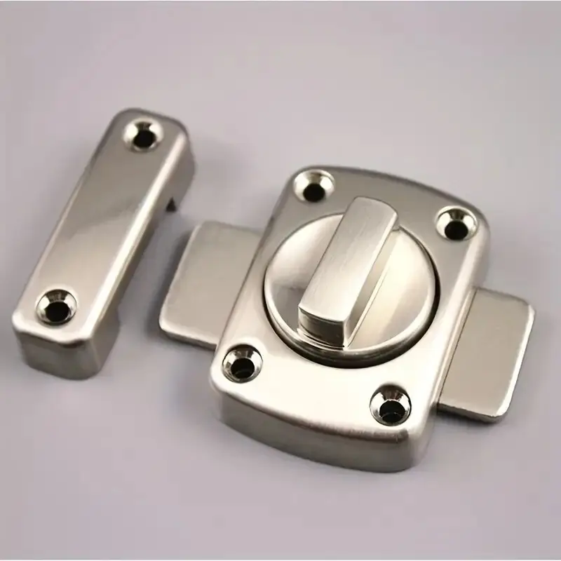 Safety Door Lock Bathroom Wardrobe Door Rotating Twist Barrel Lock Door Latch - image 4 | Free standard UK delivery included | Discount Quality Products