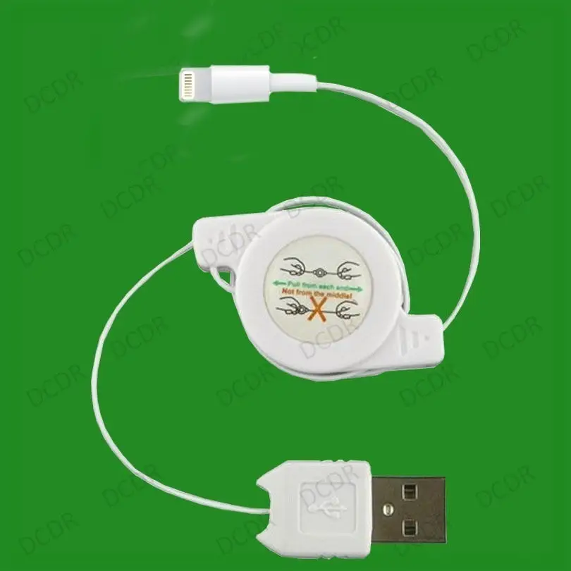 Mains & Car Charger Kit & Retractable USB 8 Pin Cable for iPhone, iPad, iPod - image 2 | Free standard UK delivery included | Discount Quality Products