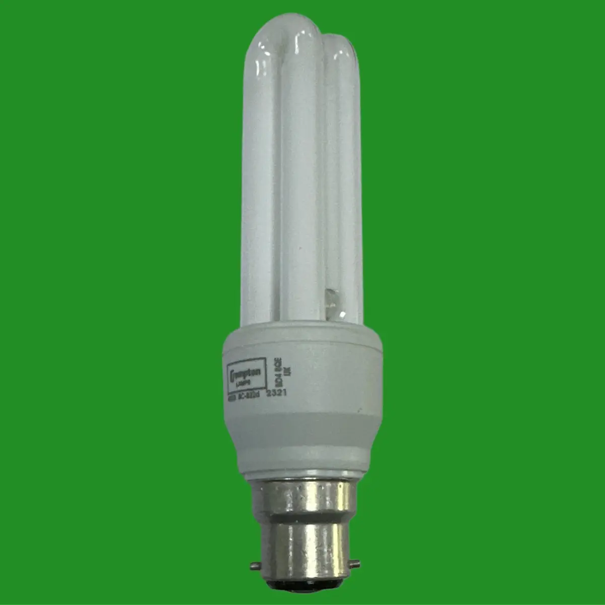 1x 11W (=60W) Crompton Low Energy Saving CFL Stick Light Bulbs BC B22 2700K Lamp - image 3 | Free standard UK delivery included | Discount Quality Products