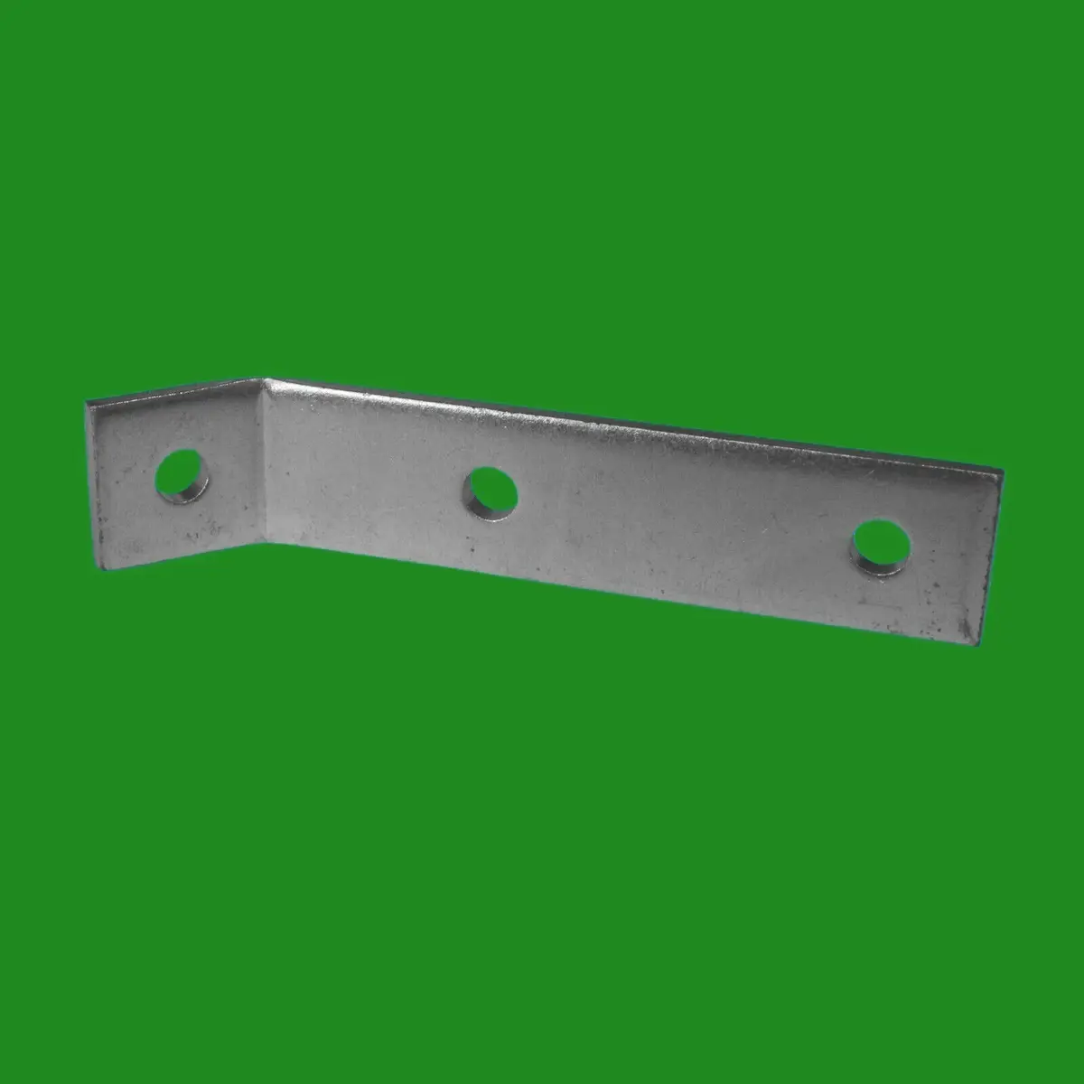 10x 60mm x 15mm, 130 Degree Angle Asymmetric Steel Corner Braces, 3 Hole Bracket - image 2 | Free standard UK delivery included | Discount Quality Products