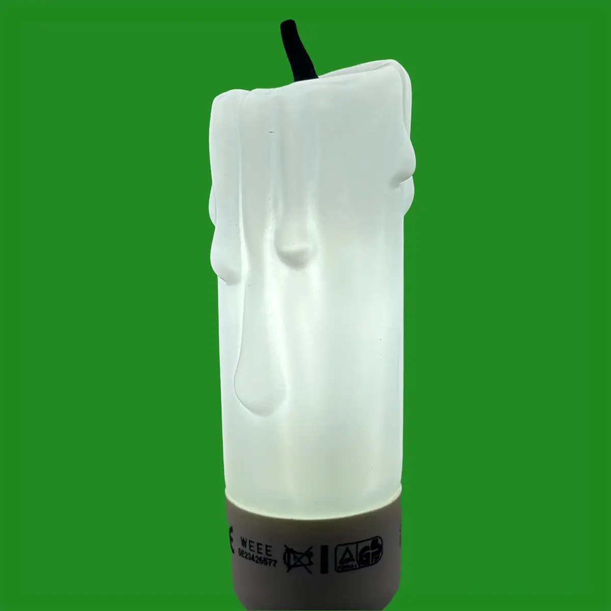 10x 5W CFL Wax Drip Effect Real Candle Light Bulbs, Daylight White 6400K SES E14 - image 7 | Free standard UK delivery included | Discount Quality Products