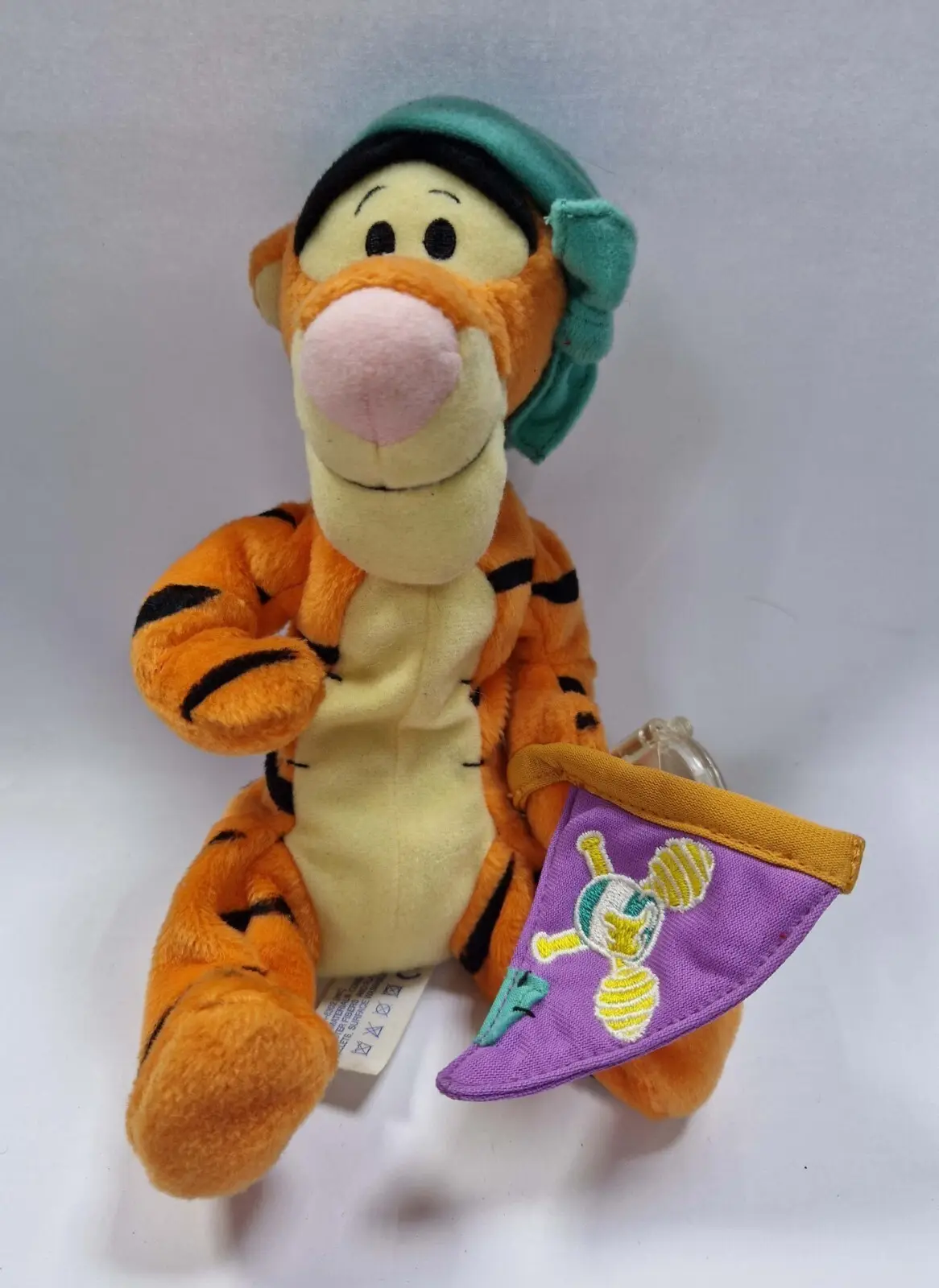 Disney Star Bean Vintage Winnie The Pooh First Mate Tigger 8" Beanie Plush Toy