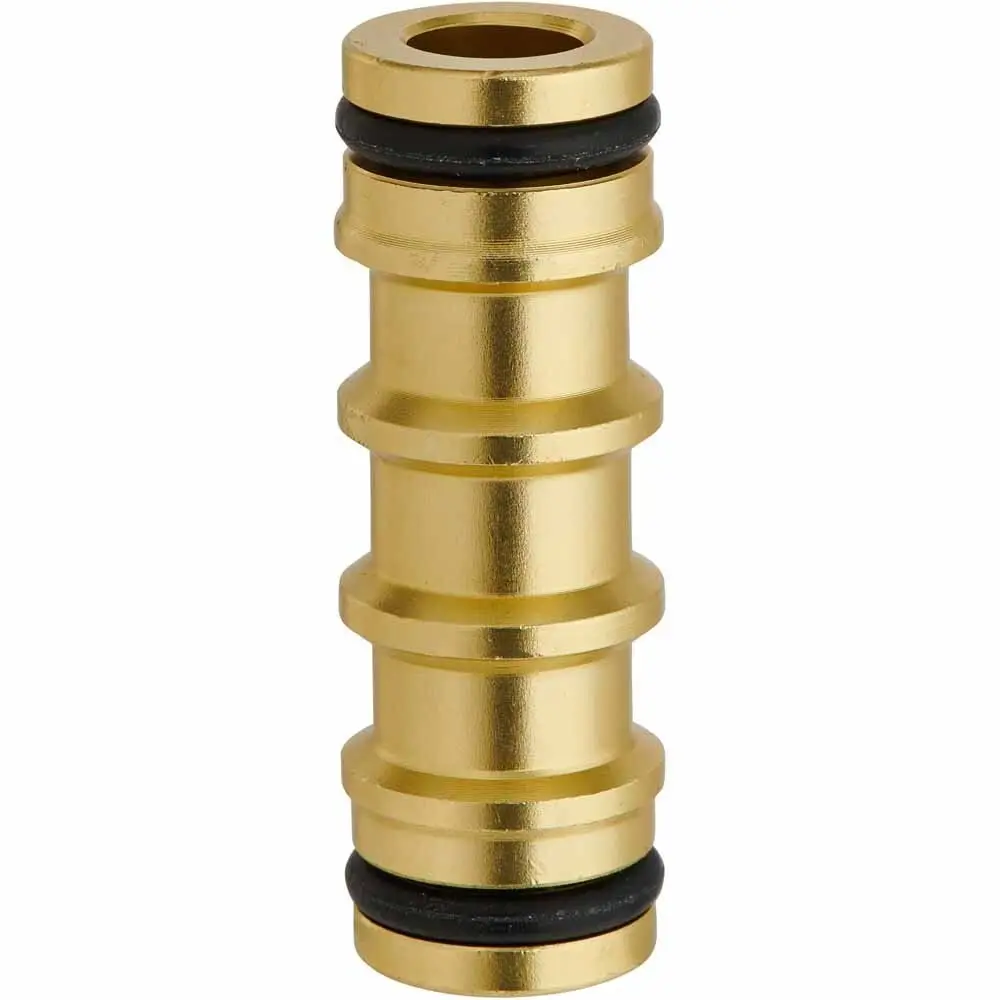 2 Way Universal Hose Pipe Coupling Joiner Coupler Connector Male Adaptor
