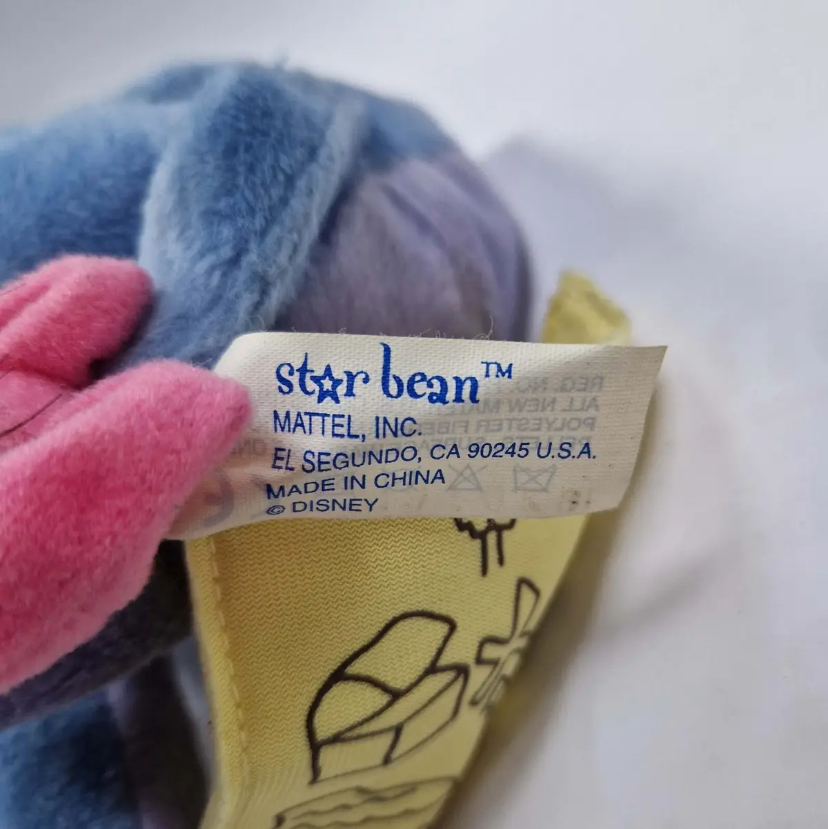 Disney Star Bean Vintage Winnie The Pooh Fortune-Findin' Eeyore 6" Plush Toy - image 4 | Free standard UK delivery included | Discount Quality Products