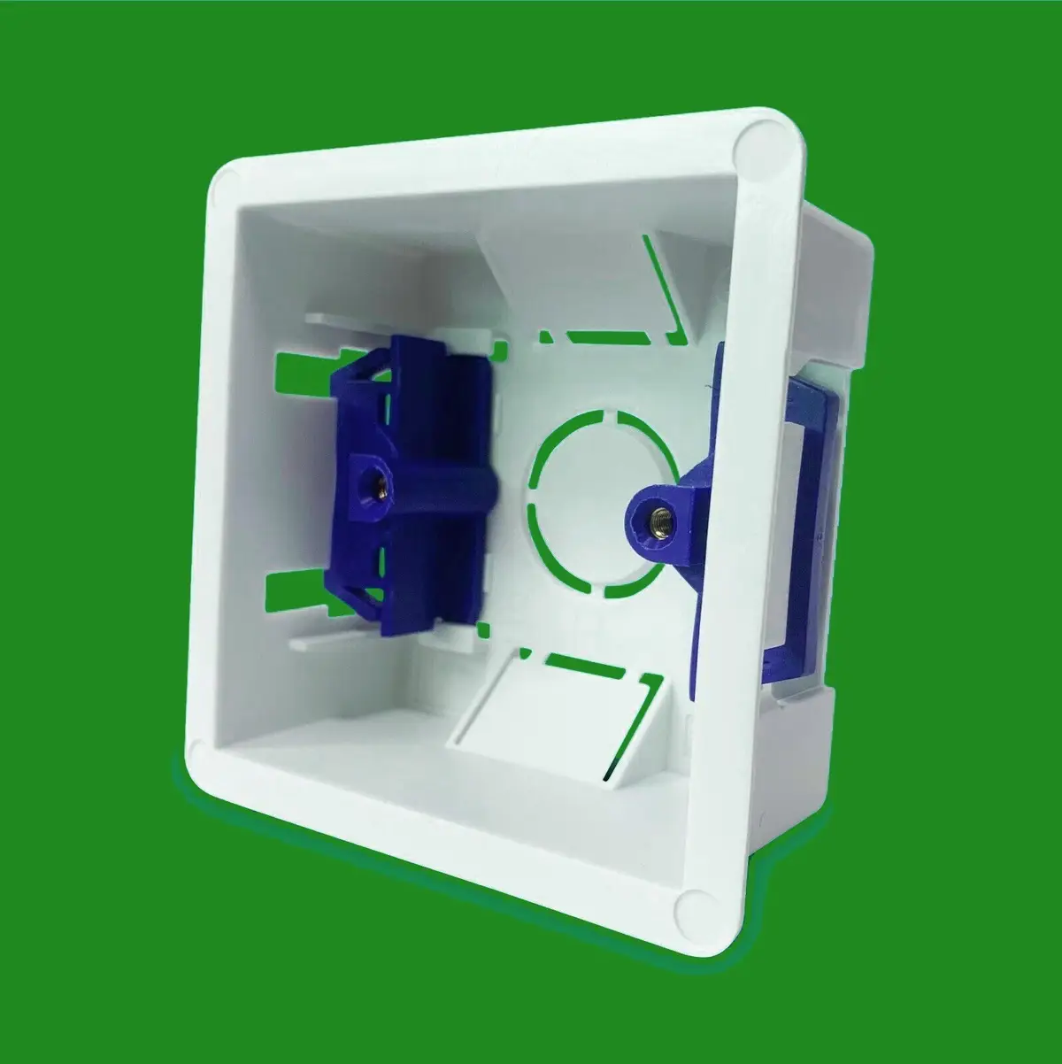 35mm Deep 1 Gang Dry Lining Plasterboard Cavity Wall Socket Back Box Electrical