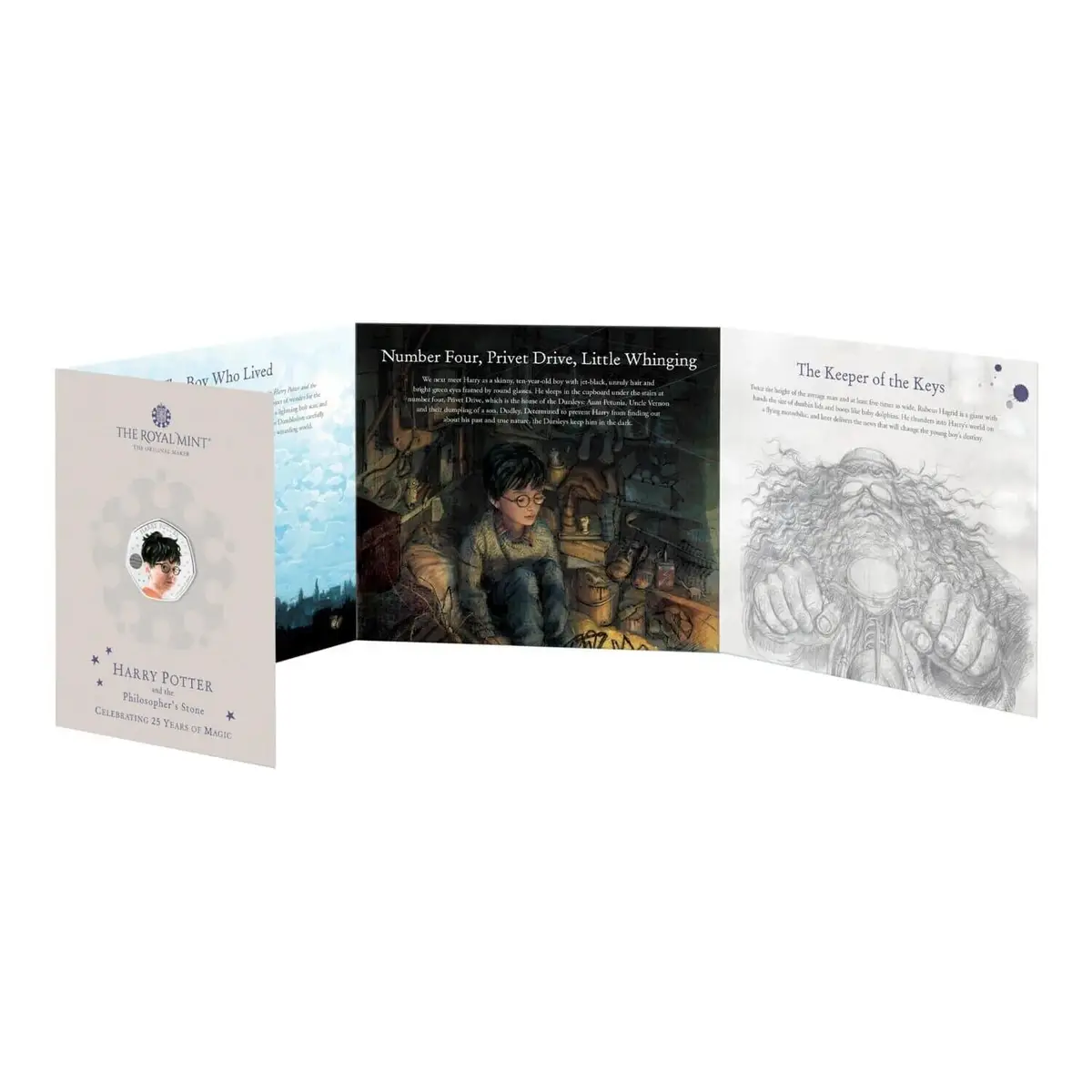 Harry Potter 25th Anniversary 2022 UK 50p Brilliant Uncirculated Colour Coin - image 4 | Free standard UK delivery included | Discount Quality Products
