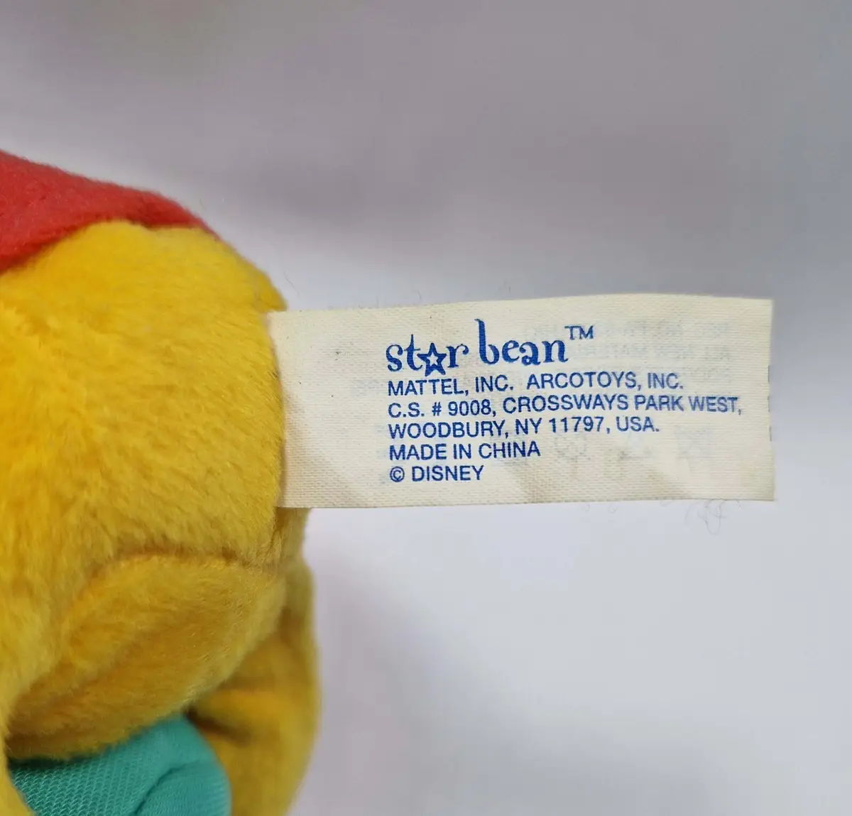 Disney Star Bean Vintage Winnie The Pooh Pirate 7" Cuddly Beanie Plush Kids Toy - image 4 | Free standard UK delivery included | Discount Quality Products