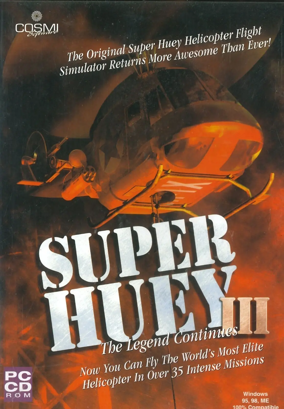Super Huey III PC CD-ROM for Windows - CD-ROM Software | Free standard UK delivery included | Discount Quality Products