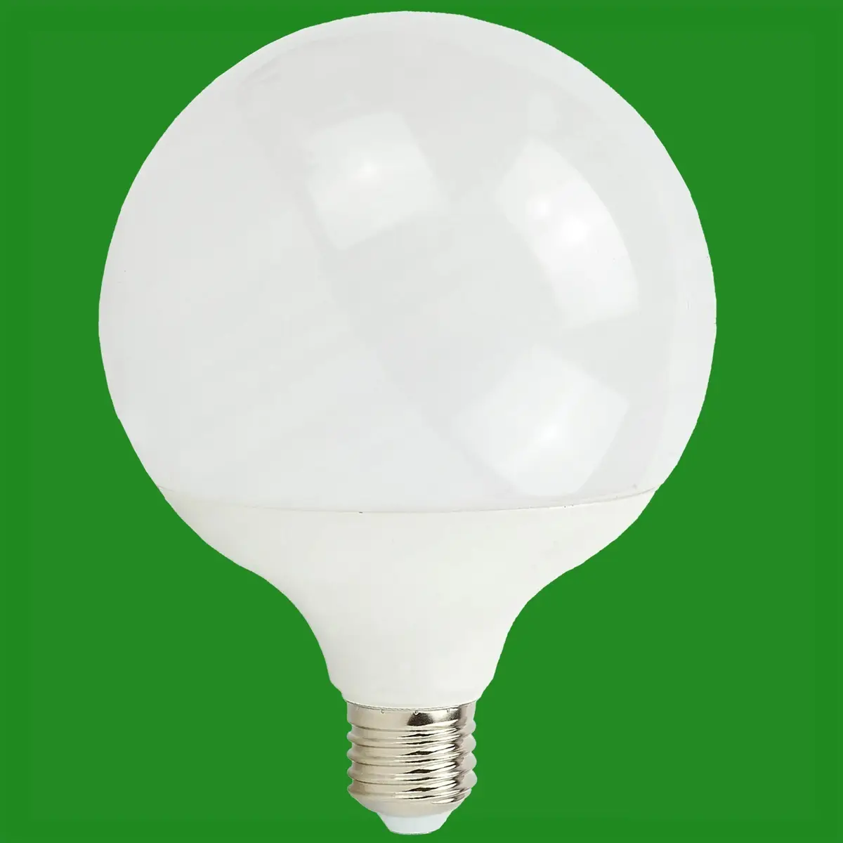 2x 16W (=104W) G120 LED Decor Globe Light Bulbs 6500K Daylight Screw ES E27 Lamp