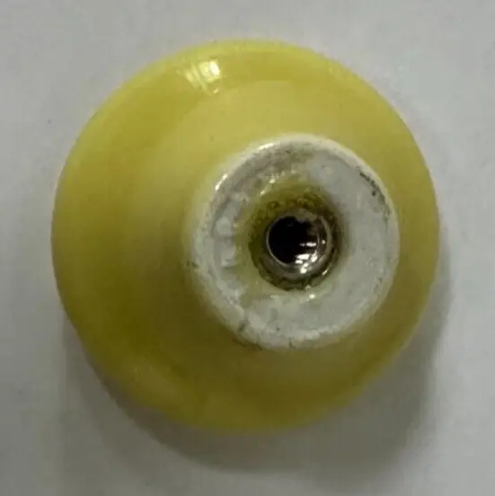 6x 31mm Yellow Ceramic Round Kitchen Cabinet Cupboard Door Handles Drawer Knob - image 3 | Free standard UK delivery included | Discount Quality Products