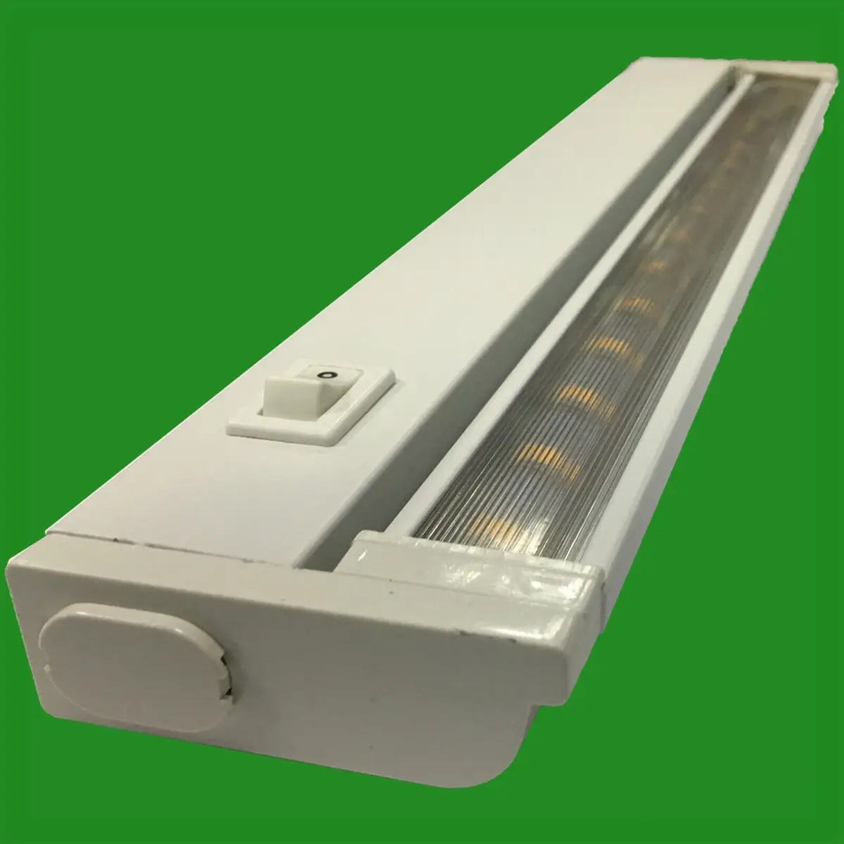 3W Pivoting Head LED Striplight Warm White 3000K Aluminium Body 120 Degree Beam