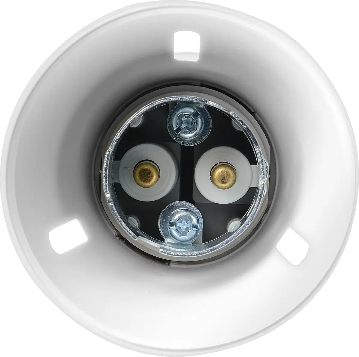 BG White Bayonet BC B22 T2 Socket, Lamp Holder Cord Grip, HO Skirt Light Pendant - image 2 | Free standard UK delivery included | Discount Quality Products