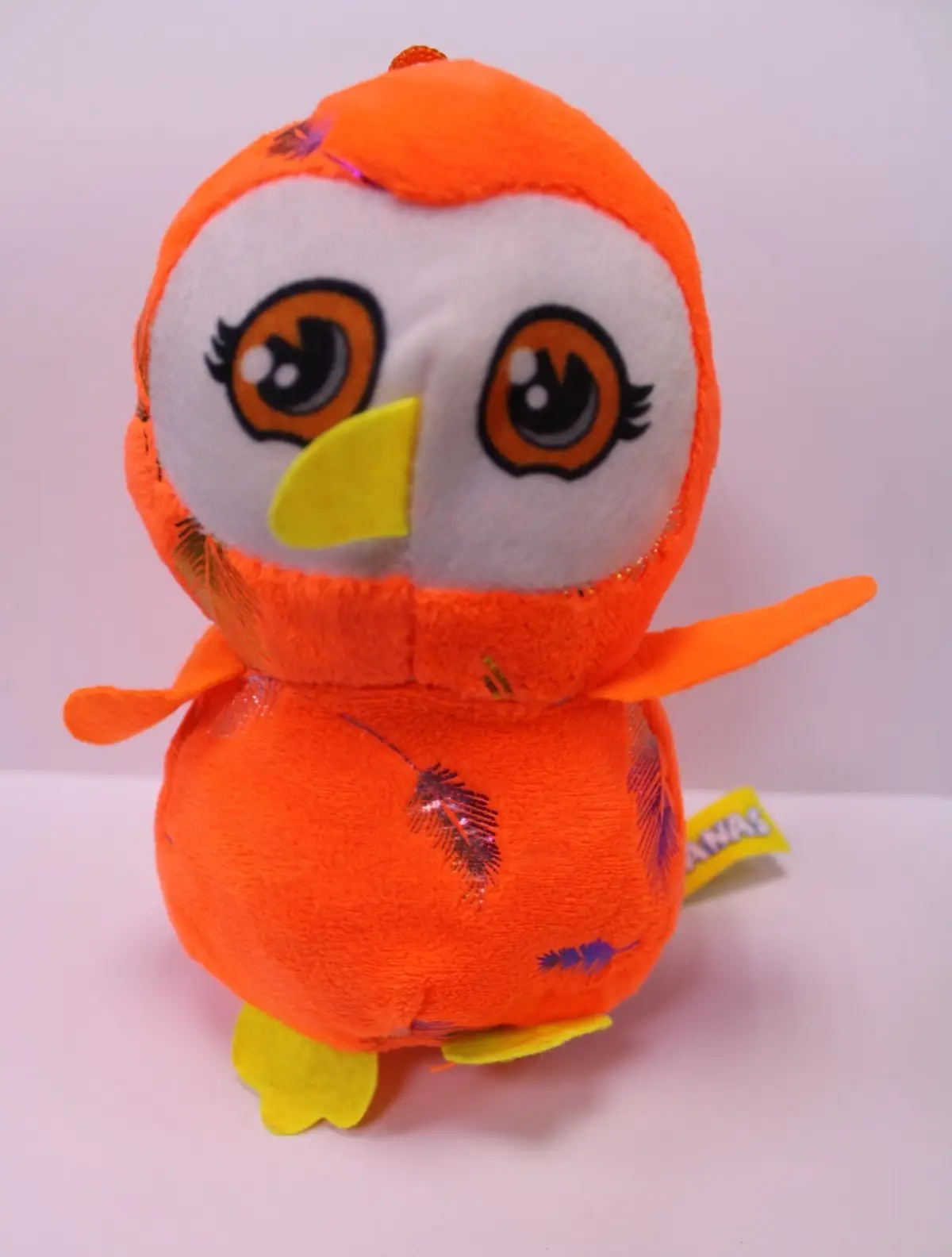 Bananas Small 6.5" Inch Soft Owl Bird Chick Plushie Cuddly Animal Plush Toy