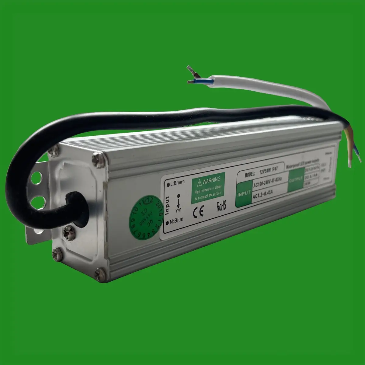 50W 12V IP67 Waterproof Outdoor Transformer LED Driver Power Supply MR16 CCTV - image 3 | Free standard UK delivery included | Discount Quality Products