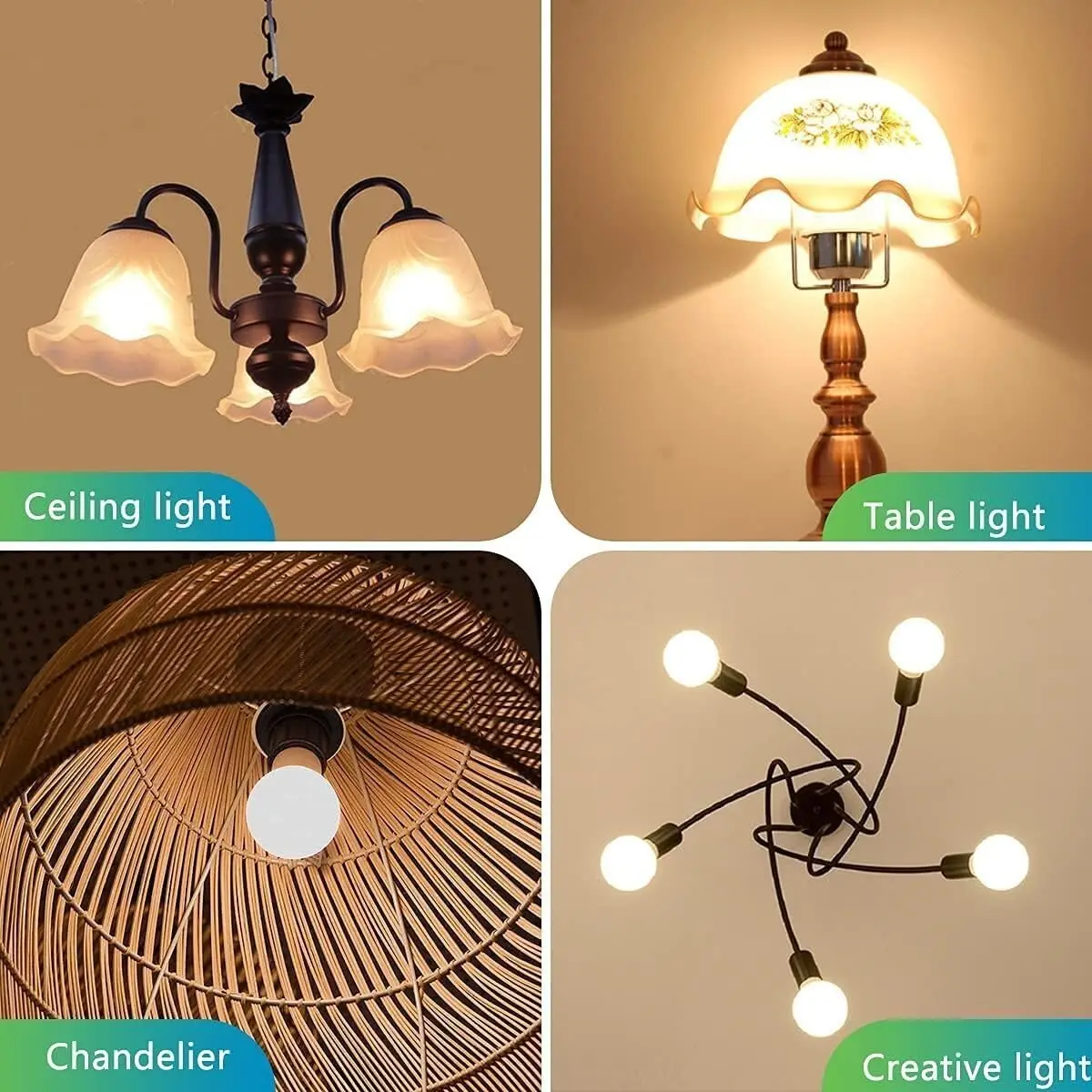 10x 13W (=100W) LED GLS Light Bulbs ES E27 Screw, 2700K Warm White A60 Lamp - image 6 | Free standard UK delivery included | Discount Quality Products