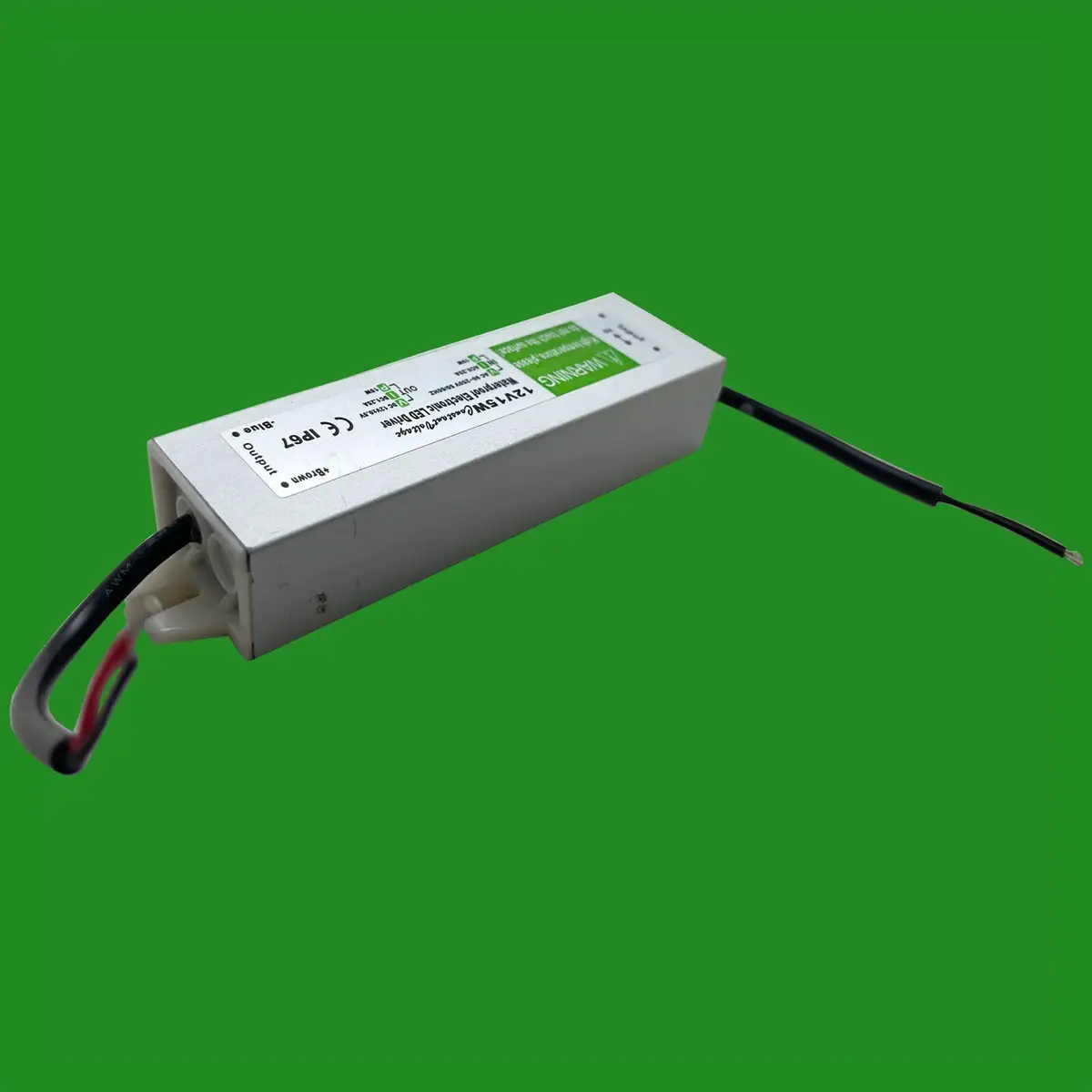 15W 12V IP67 Waterproof Outdoor Transformer LED Driver Power Supply MR16 CCTV - image 5 | Free standard UK delivery included | Discount Quality Products