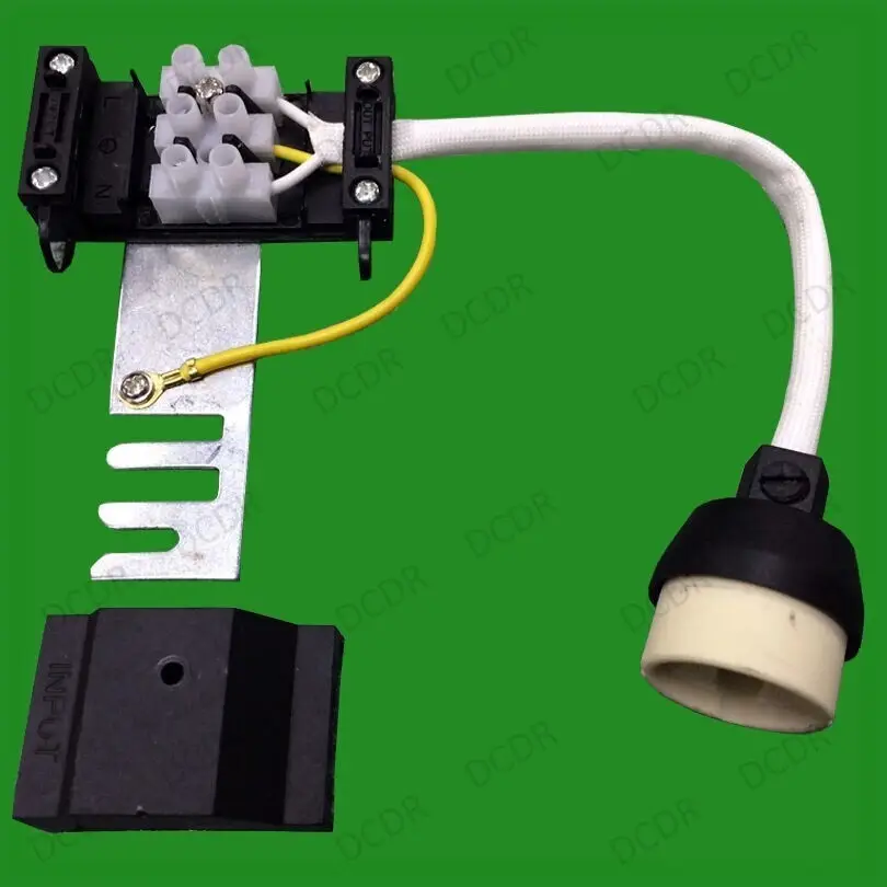 4x GU10 Ceramic Socket Lamp Holder Downlight Fitting With Bridge & 200mm Cable - image 6 | Free standard UK delivery included | Discount Quality Products