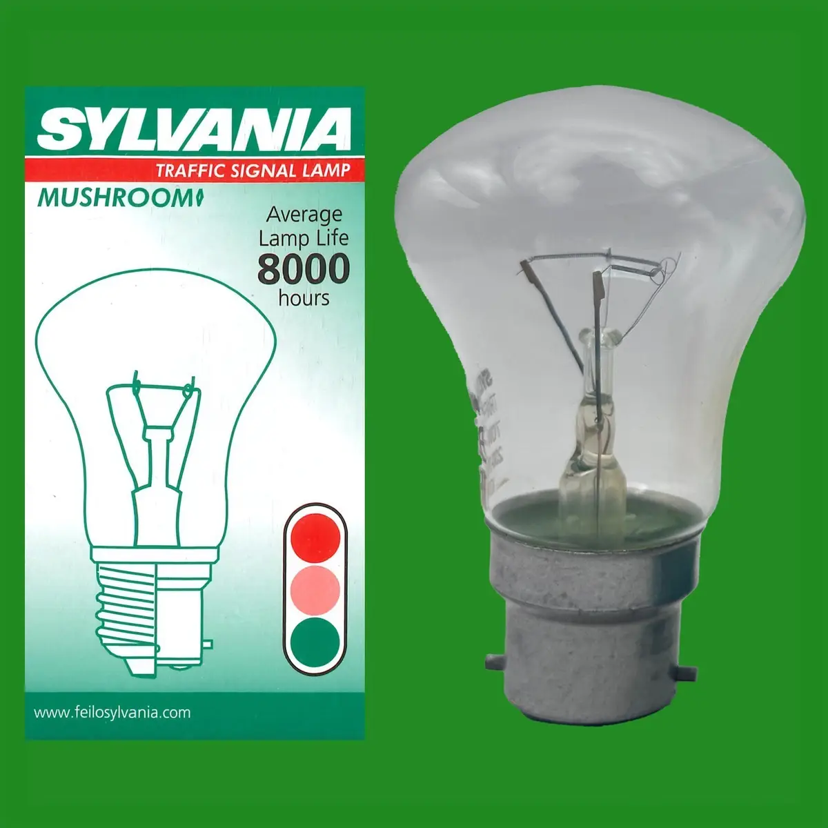 10x 70W Sylvania Dimmable Clear R50 Mushroom Light Bulbs BC B22 Bayonet Lamps
