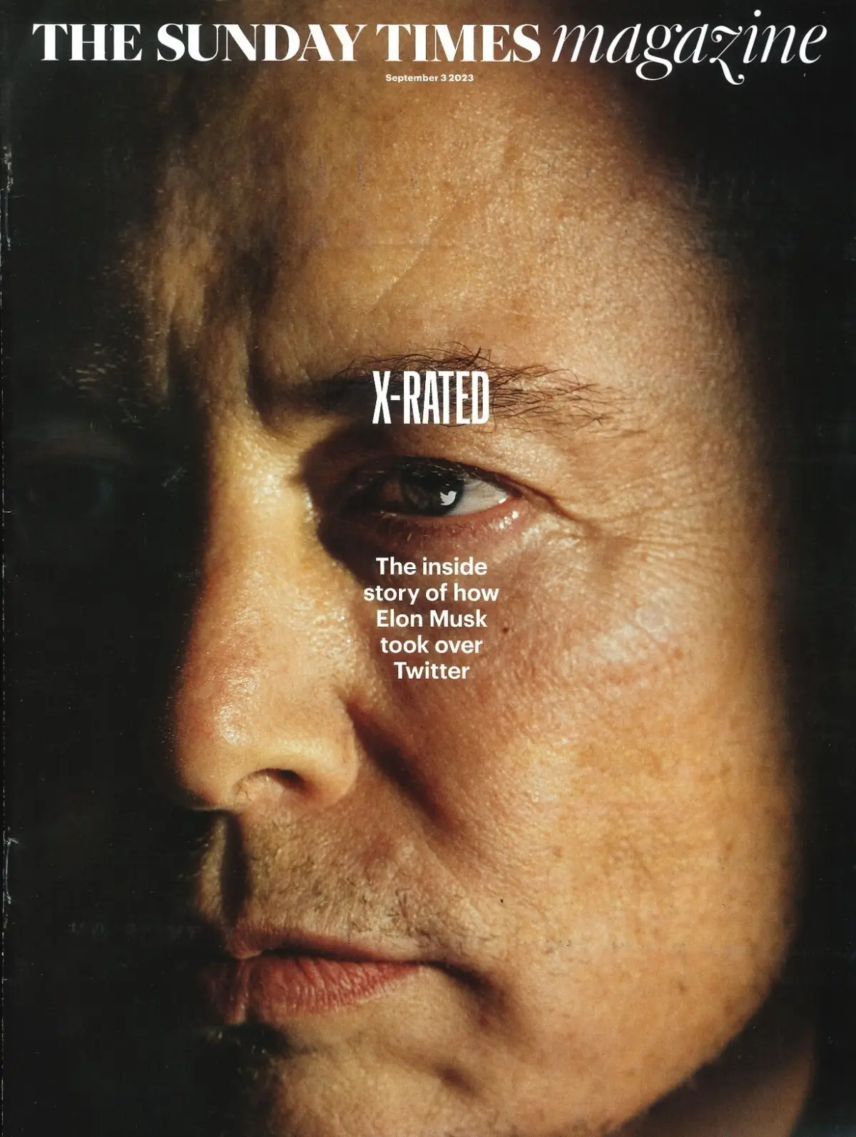 Sunday Times Magazine: Elon Musk, Sylvester Stallone, James & Helen R, 3.9.23 - Free standard UK delivery included | Discount Quality Products