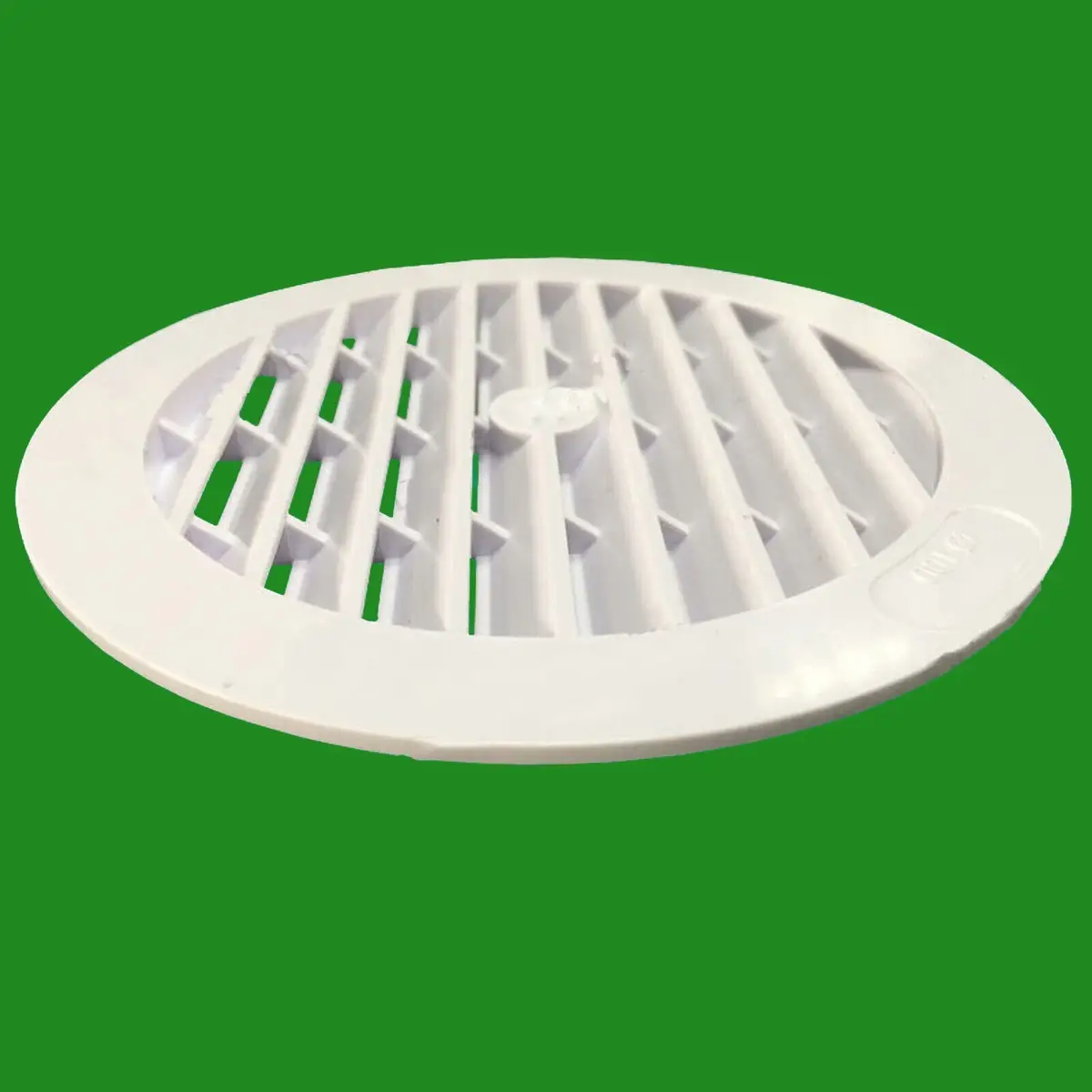 White Round Air Vent Grill Cover, 123mm, 100mm Hole Ventilation, 4" Ducting - image 3 | Free standard UK delivery included | Discount Quality Products