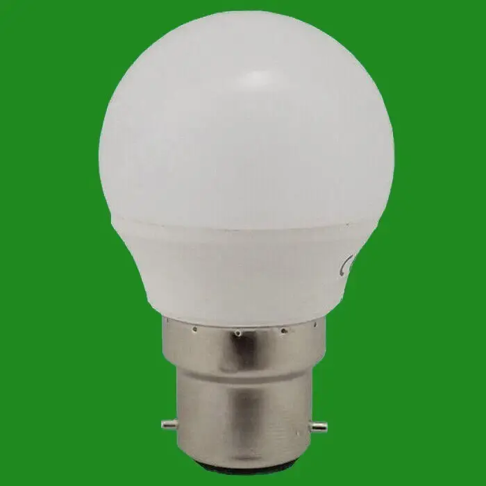4x 4W LED Eveready Ultra Low Energy Instant Start Golf Light Bulbs BC B22 Lamps