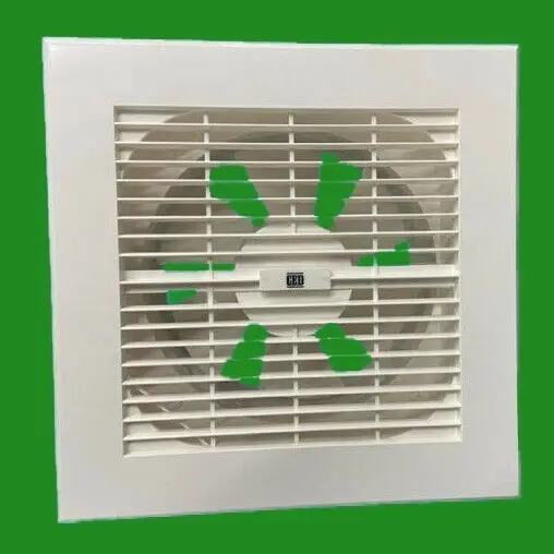 150mm White Extractor Fan Bathroom, Kitchen Air Vent Remove Moisture