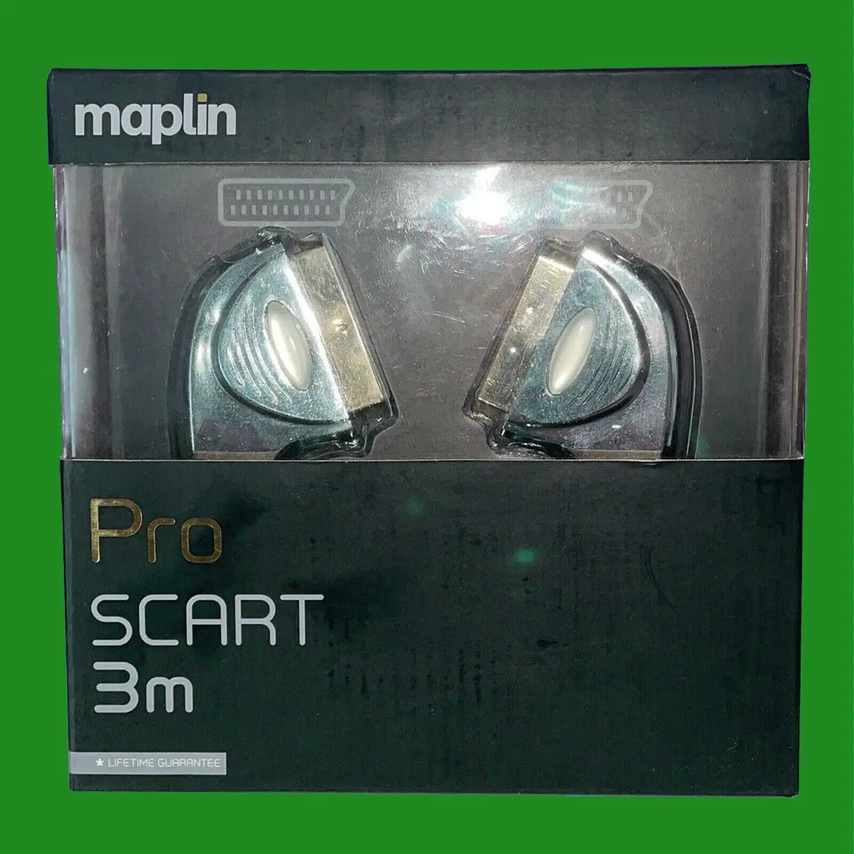 Maplin 3m Pro High Quality Scart Cable