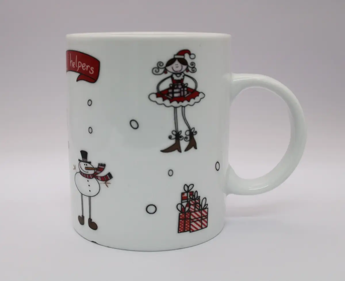 Christmas Themed 2 Mugs/Cups, Santa's Milk Tumbler & Juice Glass, Kids Set of 4 - image 3 | Free standard UK delivery included | Discount Quality Products
