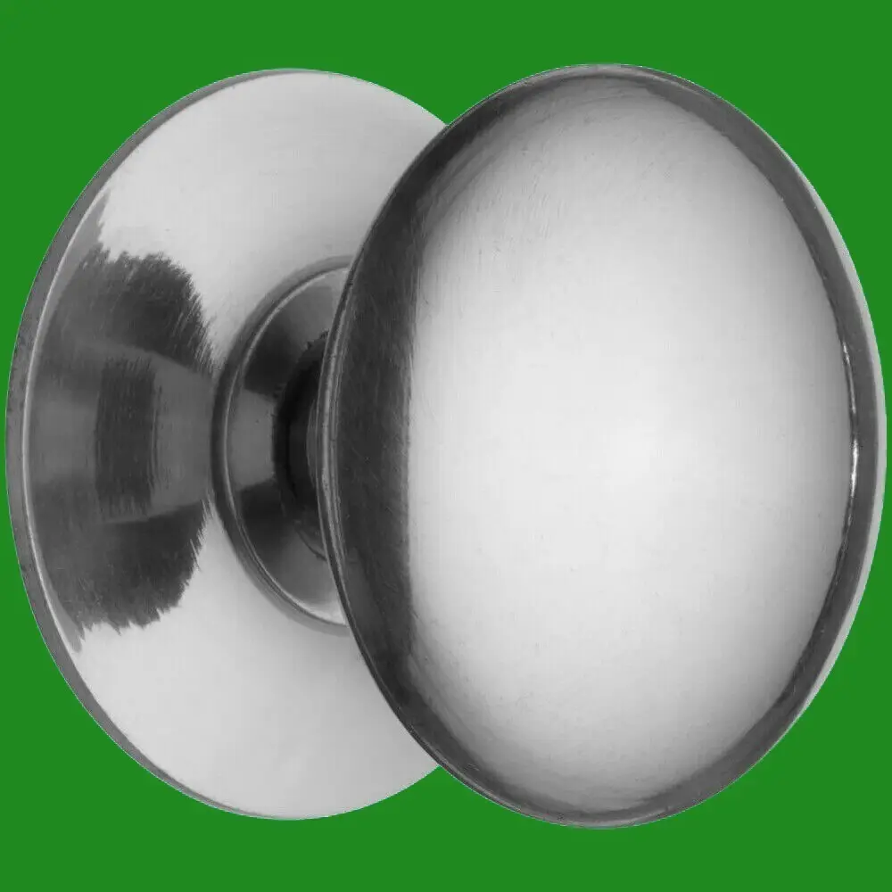 8x 36mm Satin Nickel Effect Ring Drawer Cupboard Cabinet Door Handles Pull Knobs