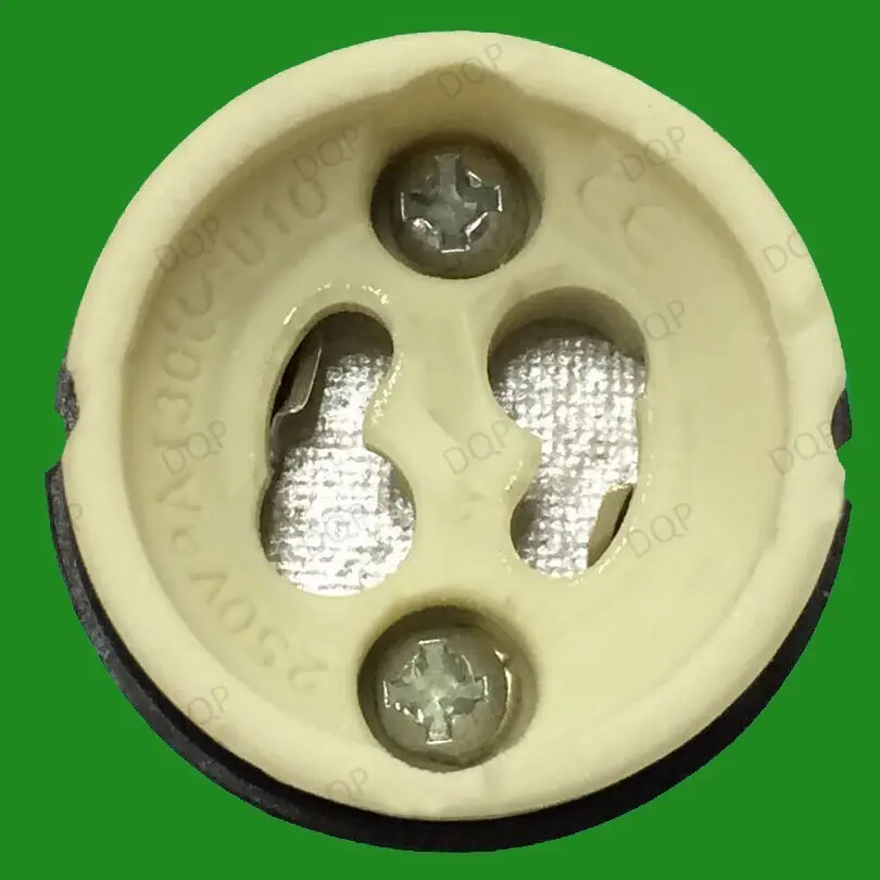 25x Ceramic GU10 Downlight New Regs. Socket Double Sleeve Heat Resistant Lamp - image 2 | Free standard UK delivery included | Discount Quality Products